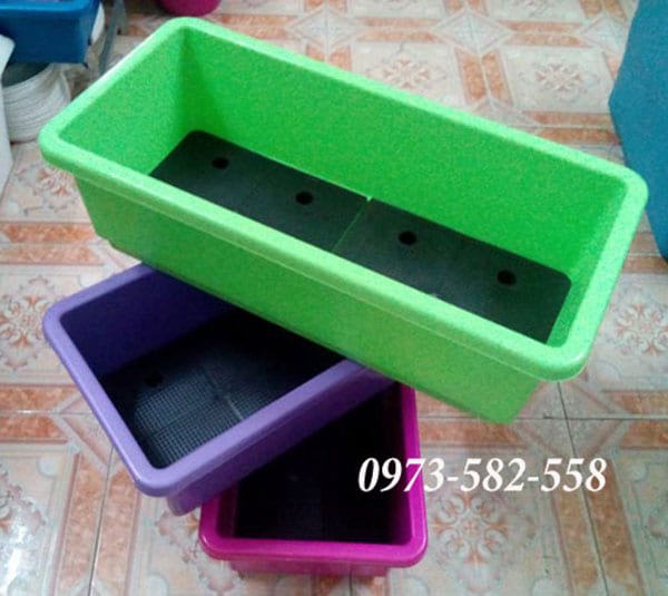 Chậu nhựa trồng rau củ quả thông minh ban công R30