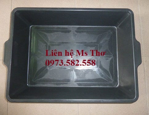Chậu trồng rau sạch dạng máng