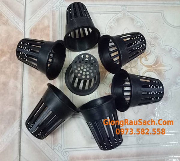 Rọ nhựa trồng rau trồng cây thủy canh
