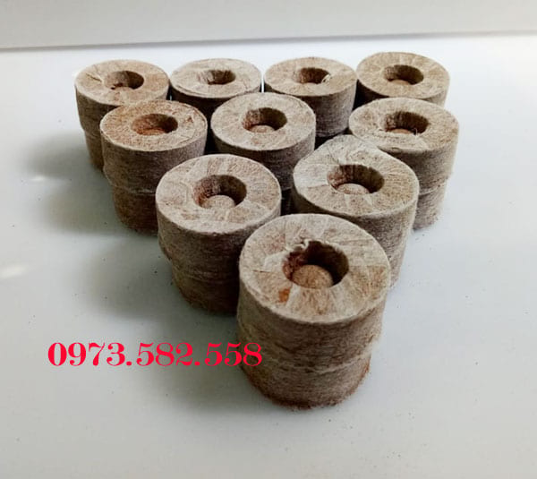 Viên nén ươm hạt giống bằng xơ dừa